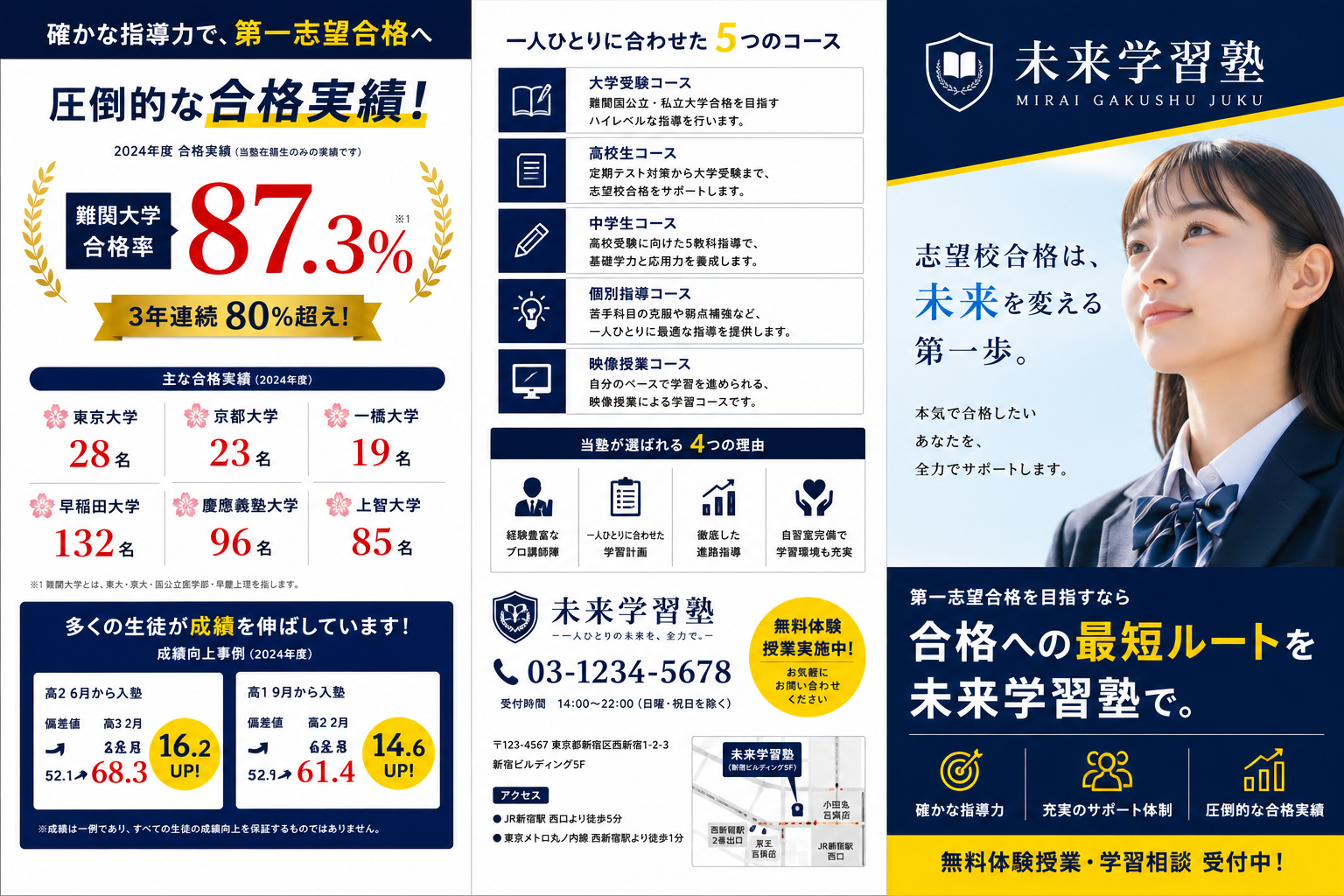 教育機関 — 案内パンフレット